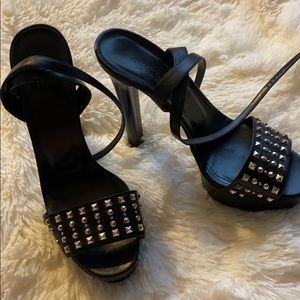 Gucci Shoes | Nwot Gucci 'Leila' Studded Platform